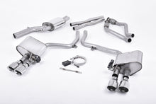 Load image into Gallery viewer, Milltek Valved Cat-Back Exhaust for Audi B8.5 S4 S5, Polished Tips