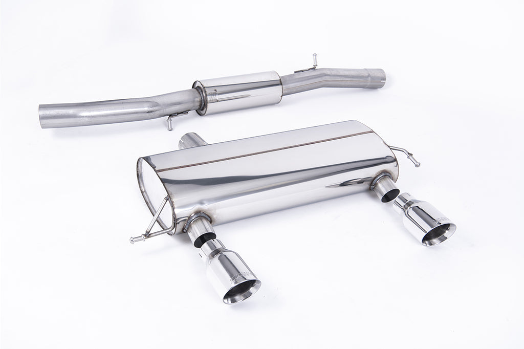 Milltek Resonated Race Cat-Back Exhaust for Audi TT MK1 225, Polished Tips