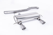 Load image into Gallery viewer, Milltek Non-Resonated Race Cat-Back Exhaust for Audi TT MK1 225, Brushed Titanium Tips