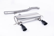 Load image into Gallery viewer, Milltek Non-Resonated Race Cat-Back Exhaust for Audi TT MK1 225, Cerakote Black Tips