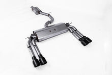 Load image into Gallery viewer, Milltek Resonated Cat-Back Exhaust for Audi 8V S3, Cerakote Black Tips