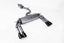 Load image into Gallery viewer, Milltek Resonated Cat-Back Exhaust for Audi 8V S3, Cerakote Black Tips (SSXAU479)