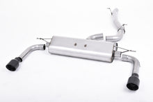 Load image into Gallery viewer, Milltek Non-Resonated Cat-Back Exhaust for Audi A3 8V 2.0 TFSI, Cerakote Black Tips