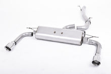 Load image into Gallery viewer, Milltek Non-Resonated Cat-Back Exhaust for Audi A3 8V 2.0 TFSI, Polished Tips