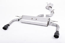 Load image into Gallery viewer, Milltek Resonated Cat-Back Exhaust for Audi A3 8V 2.0 TFSI, Cerakote Black Tips
