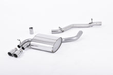 Load image into Gallery viewer, Milltek Non-Resonated Cat-Back Exhaust for Audi A3 8P 3.2 V6, Polished Tips