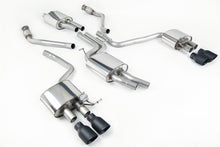 Load image into Gallery viewer, Milltek Resonated Cat-Back Exhaust for Audi 8R SQ5, Cerakote Black Tips