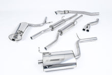 Load image into Gallery viewer, Milltek Resonated Cat-Back Exhaust for Audi B6 A4 1.8T Quattro, 90mm GT Tips (SSXAU512)