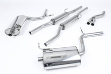 Load image into Gallery viewer, Milltek Resonated Cat-Back Exhaust for Audi B7 A4 2.0 TFSI Quattro, GT100 Tips