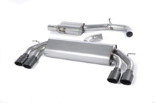 Load image into Gallery viewer, Milltek Resonated Race Cat-Back Exhaust for Audi S3 8V, Cerakote Black Tips