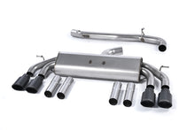 Load image into Gallery viewer, Milltek Non-Resonated Race Cat-Back Exhaust for Audi 8V S3, Cerakote Black Tips