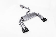 Load image into Gallery viewer, Milltek Resonated Race Cat-Back Exhaust for Audi 8V S3, Cerakote Black Tips