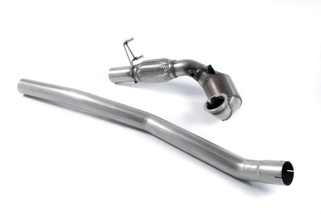 Milltek Large Bore Downpipe, EC-Approved Sports Cat, Milltek Cat-Back for Audi TT Mk3 TTS 2.0TFSI Quattro