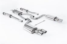 Load image into Gallery viewer, Milltek Resonated Cat-Back Exhaust for Audi C6 S6 V10, Polished Tips