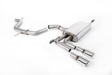 Load image into Gallery viewer, Milltek Non-Resonated Cat-Back Exhaust for Audi A3 8P 2.0T FSI, GT-80 Polished Tips