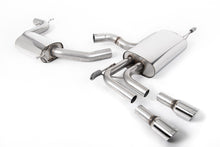 Load image into Gallery viewer, Milltek Resonated Cat-Back Exhaust for Audi A3 8P 2.0T FSI, GT-80 Polished Tips