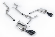 Load image into Gallery viewer, Milltek Non-Resonated Cat-Back Exhaust for Audi B8 A4 2.0 TFSI, Cerakote Black Tips (SSXAU667)