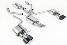 Load image into Gallery viewer, Milltek Resonated Cat-Back Exhaust for Audi 8R SQ5, Carbon Fibre Tips