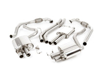 Load image into Gallery viewer, Milltek Resonated Cat-Back Exhaust for Audi B9 S4 S5, Cerakote Black Tips (SSXAU699)