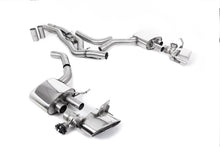 Load image into Gallery viewer, Milltek 80mm Non-Resonated Cat-Back Exhaust for Audi RS6 C8, Polished Tips