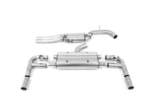 Load image into Gallery viewer, Milltek 80mm Resonated Cat-Back Exhaust for Audi 8V RS3, Brushed Titanium Tips