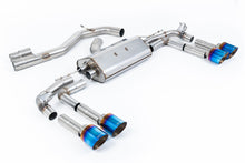 Load image into Gallery viewer, Milltek 80mm Road+ Cat-Back Exhaust for Audi S3 8Y, Burnt Titanium Tips