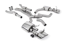 Load image into Gallery viewer, Milltek Resonated 80mm Cat-Back Exhaust for Audi RS6 RS7 C8 Cut-In Fit, Polished Tips