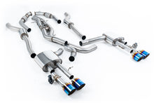 Load image into Gallery viewer, Milltek 80mm Resonated OPF-Back Exhaust for Audi D5 S8, Burnt Titanium Tips