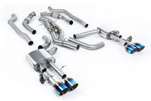 Load image into Gallery viewer, Milltek 80mm Non-Resonated OPF-Back Exhaust for Audi D5 S8, Burnt Titanium Tips