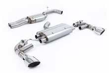 Load image into Gallery viewer, Milltek 80mm Resonated Cat-Back Exhaust for Audi TTRS MK3, Polished Tips