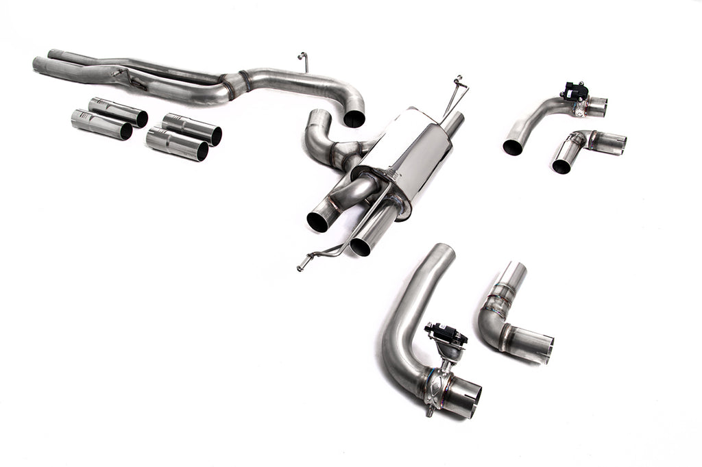 Milltek 80mm Race Non-Resonated Cat-Back for Audi RS3 8Y
