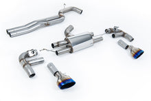 Load image into Gallery viewer, Milltek 80MM Race Non-Resonated Cat-Back for Audi 8V RS3, Burnt Titanium Tips