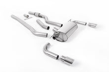 Load image into Gallery viewer, Milltek Non-Resonated Cat-Back Exhaust for BMW 4 Series F32, Polished Tips