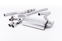 Load image into Gallery viewer, Milltek Non-Resonated Cat-Back Exhaust for BMW 4 Series F32 428i Auto OE-Style Twin Outlet, Polished Tips