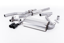 Load image into Gallery viewer, Milltek Non-Resonated Cat-Back Exhaust for BMW 4 Series F32 428i Auto OE-Style Twin Outlet, Cerakote Black Tips