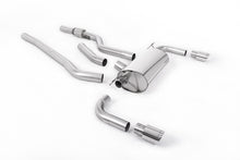 Load image into Gallery viewer, Milltek Non-Resonated Cat-Back Exhaust for BMW 4 Series F32 428i Auto 435i-Style Dual Outlet, Polished Tips