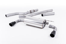 Load image into Gallery viewer, Milltek Non-Resonated Cat-Back Exhaust for BMW 4 Series F32 428i Auto 435i-Style Dual Outlet, Cerakote Black Tips