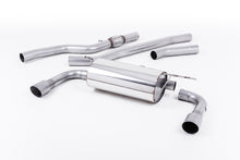 Load image into Gallery viewer, Milltek Non-Resonated Cat-Back Exhaust for BMW 4 Series F32 428i Auto 435i-Style Dual Outlet, Brushed Titanium Tips