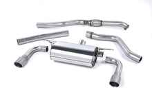 Load image into Gallery viewer, Milltek Resonated Cat-Back Exhaust for BMW F22 M235i, Brushed Titanium Tips