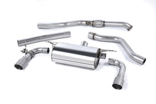 Load image into Gallery viewer, Milltek Non-Resonated Race Cat-Back Exhaust for BMW F22 M235i, Brushed Titanium Tips