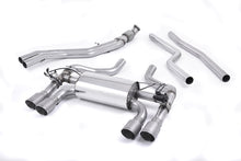 Load image into Gallery viewer, Milltek Valved Cat-Back Exhaust for BMW F87 M2, Brushed Titanium Tips