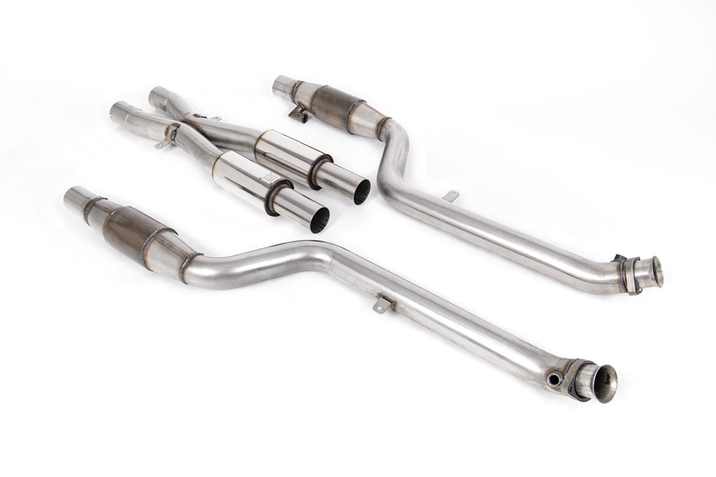 Milltek Large Bore Downpipe with Hi-Flow Sports Cat for BMW E90/E92/E93 M3