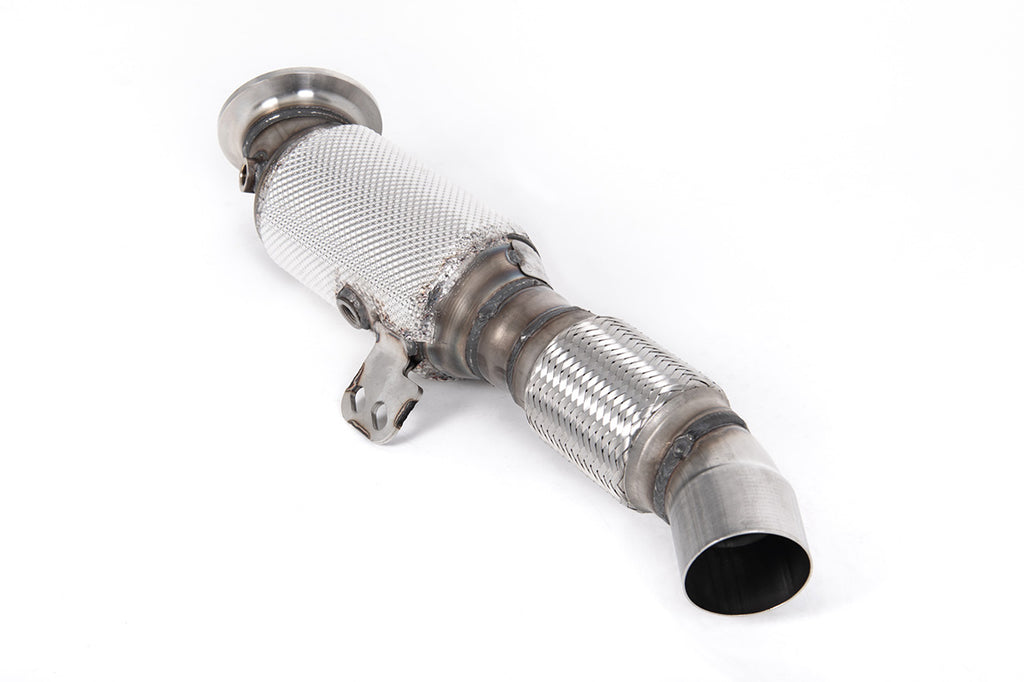 Milltek 80mm HJS High-Flow Sports Cat for BMW M240i F22