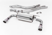 Load image into Gallery viewer, Milltek Resonated Cat-Back Exhaust for BMW 2 Series M240i Coupe (F22 LCI), Brushed Titanium Tips