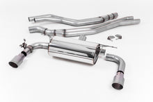 Load image into Gallery viewer, Milltek Non-Resonated Race Cat-Back Exhaust for BMW F22 M240I, Brushed Titanium Tips