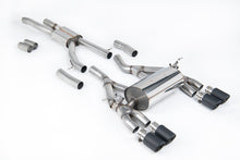 Load image into Gallery viewer, Milltek Race Cat-Back Exhaust for BMW F80 M3 F82 M4, Carbon Fibre Tips