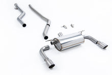 Load image into Gallery viewer, Milltek Non-Resonated Race Cat-Back Exhaust for BMW F30 320i M Sport, Brushed Titanium Tips (SSXBM1074)