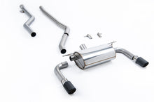 Load image into Gallery viewer, Milltek Non-Resonated Race Cat-Back Exhaust for BMW F30 320i M Sport, Carbon Fibre Tips (SSXBM1076)