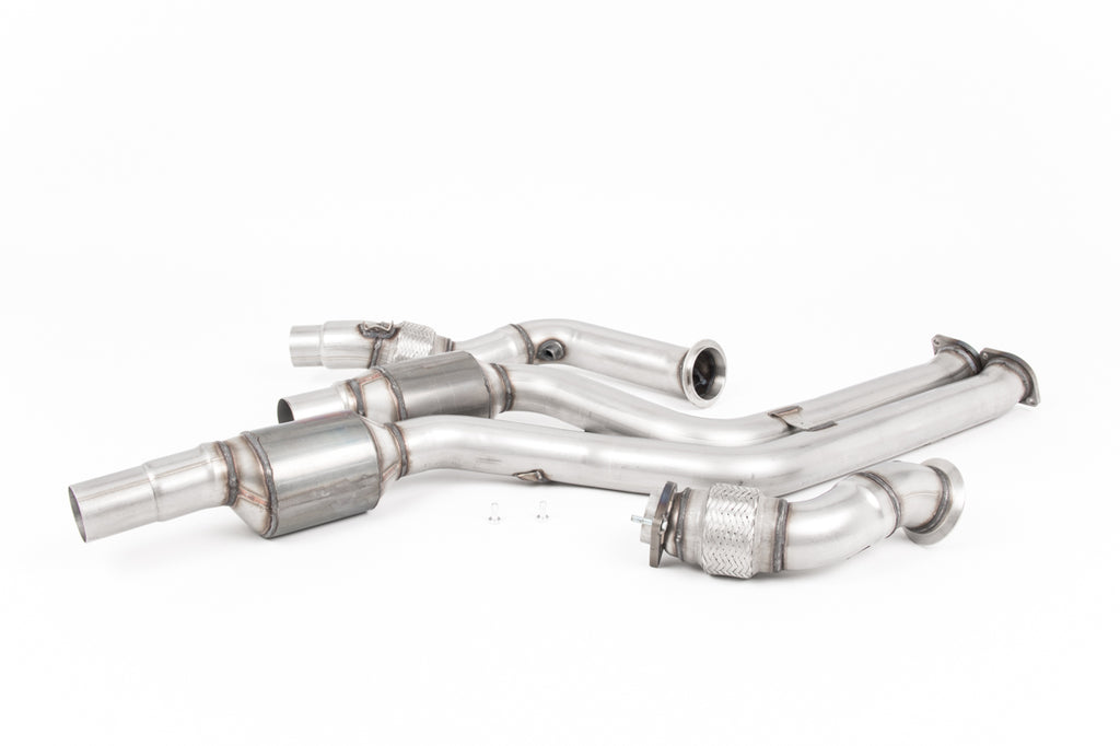 Milltek Large Bore Downpipe Pair for BMW F87 M2 Competition
