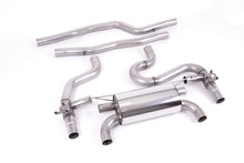 Load image into Gallery viewer, Milltek Equal Length GPF/OPF Back Exhaust for BMW F87 M2 Comp, Brushed Titanium Tips
